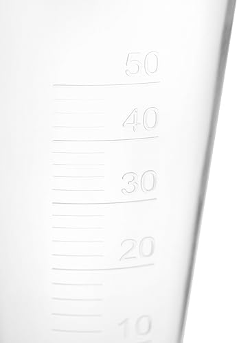 Miniatura 3 de Medida cónica, 1.7fl oz - Plástico de polipropileno, translúcido - Boquilla de vertido - Graduaciones elevadas de 0.1fl oz - Base hexagonal - Eisco