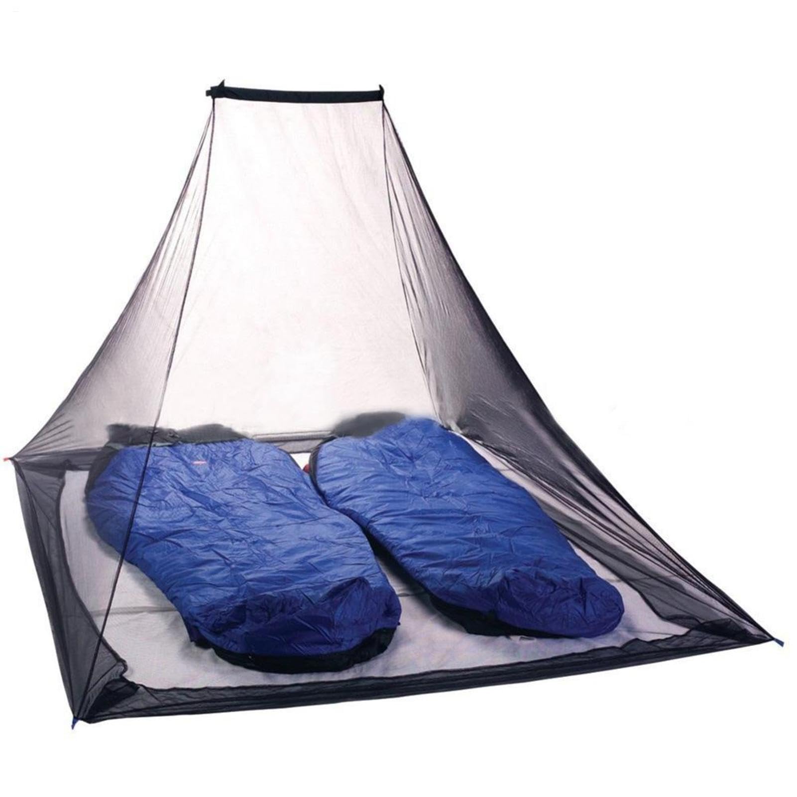 Portable Outdoor Travel Tent Net - Camping Hiking Tent, Pyramid Net | Lightweight Single Backpackerss Canopy, Triangular Buuggs Screen Enclosure Shieldss Safeguards for Travel Camping Hiking