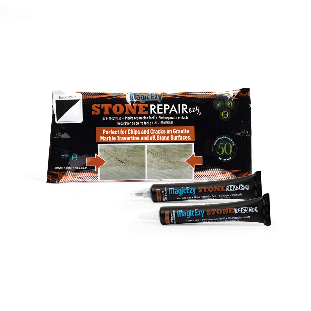 Buy MagicEzy Stone Repairezy (Black/White Kit) Stone Fix Repair