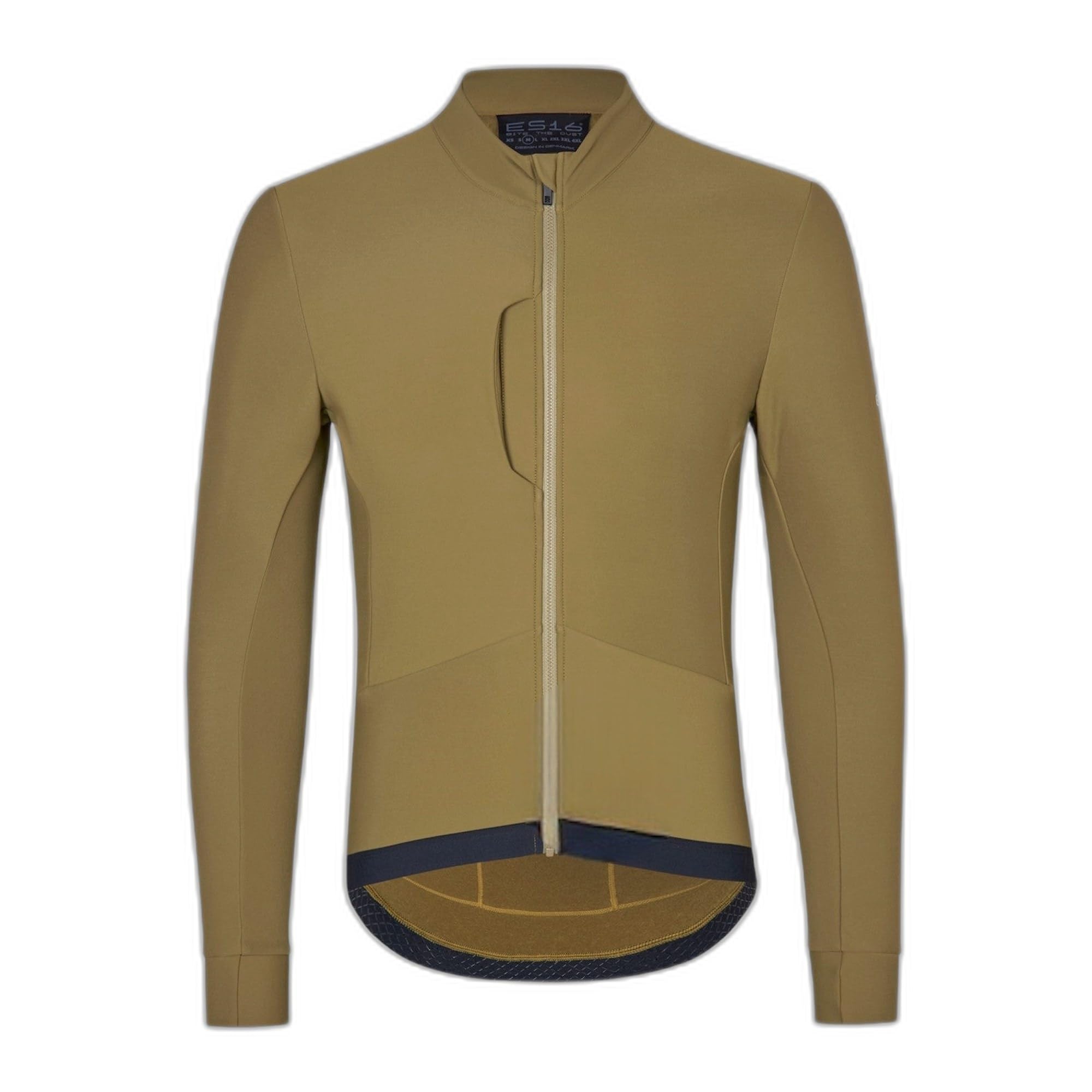 Cykelfleece Maglia Termica a Maniche Lunghe Unisex – Cycling Fleece Premium per Giornate Fresche 5-15°C con Cerniera e Interno in Pile