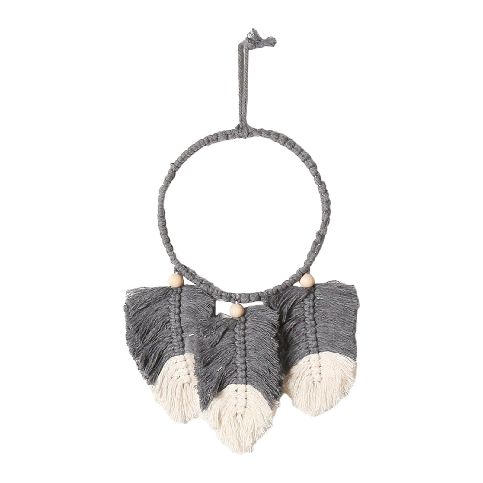 Tsophreniq Tassels Tapestry Dining Room Wall Tapestrys Wall Mounted Adorment Eye Catching Cotton Rope Decorations Decorations