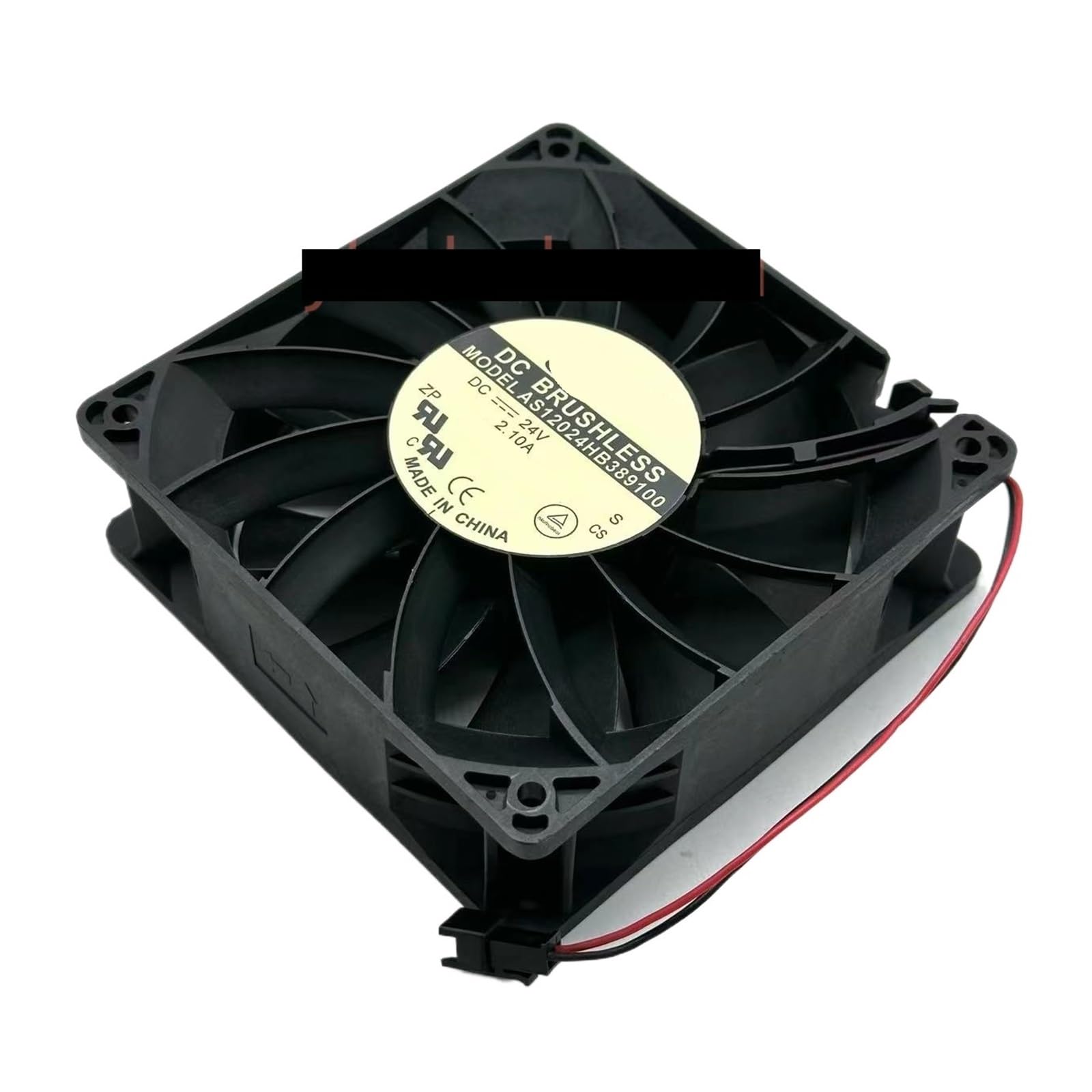 Ventilateur de serveur 24V 2.10A 120x120x38mm AS12024HB389100 à 2 fils
