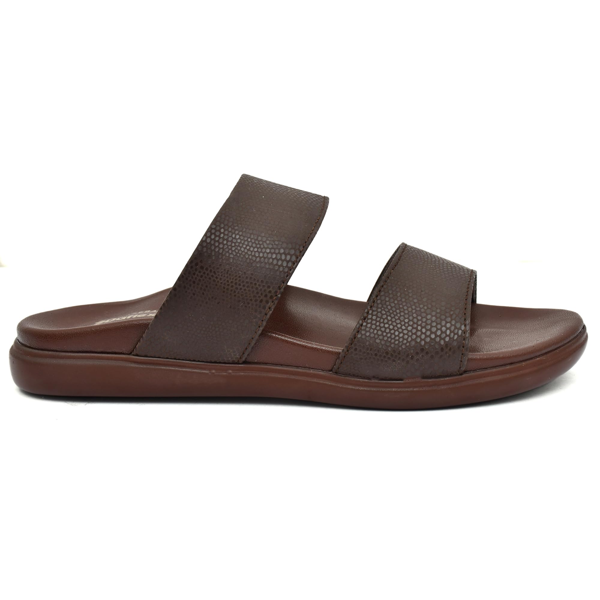 Daflexi Orthopedic Womens Slippers | Double Strap Comfortable Stylish And Anti-Skid | Life-Time Bounce Back technology Guaranteed | 5106 | (Brown, 6) (B0D9HV1KGF) Amazon Price History, Amazon Price Tracker