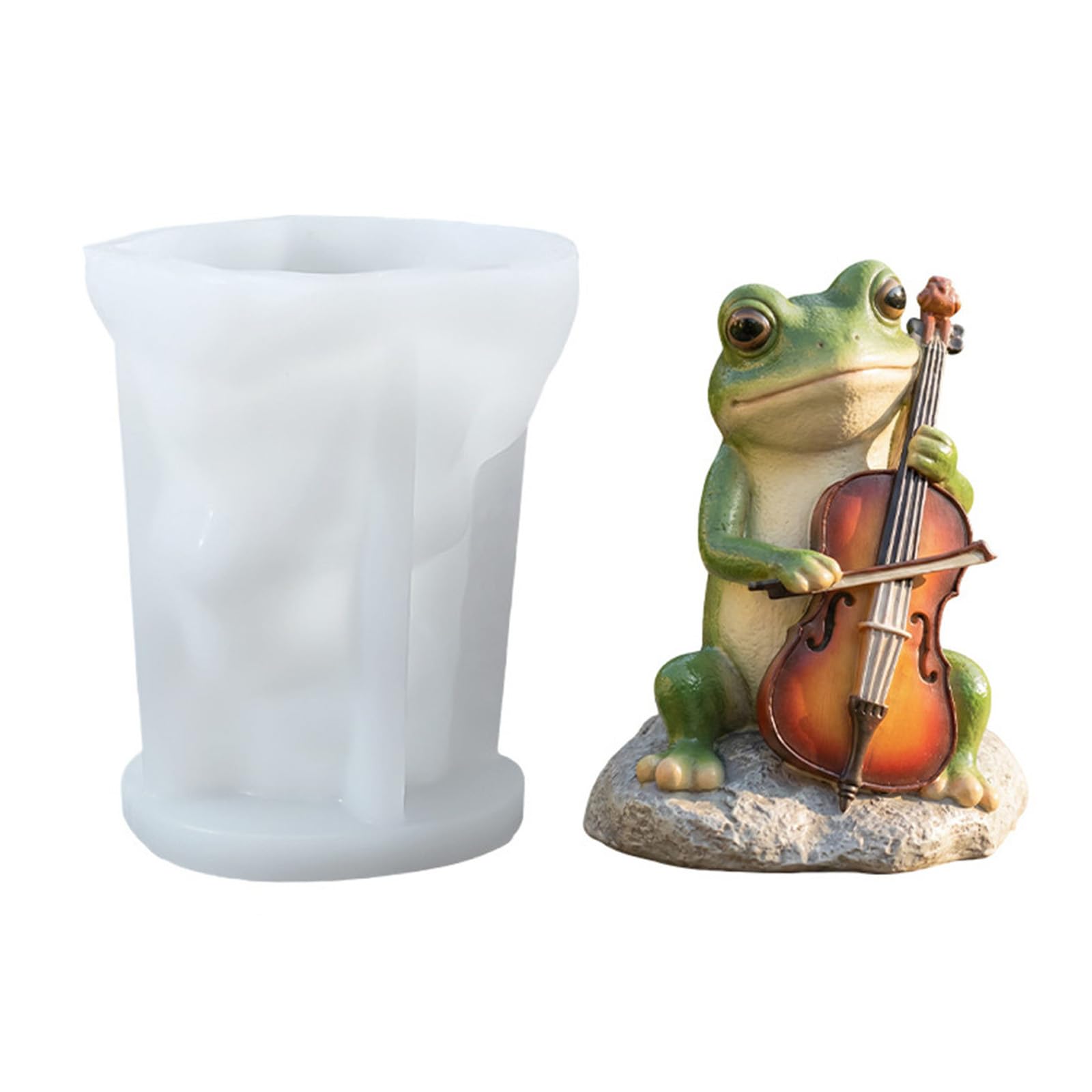 hogtnd Animal Candle Mould Food Grade Resin Bear Rabbit Shape for Safe Candle Making