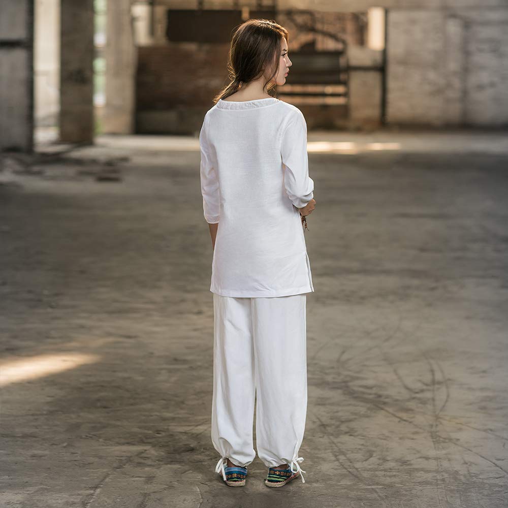 BBLAC Costume Arts Martiaux Unisexe - Kung Fu Tai Chi - Confortable Et Élastique - Coupe Orientale
