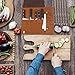 Knife Case, Waxed Canvas Chefs Knife Roll Bag, Portable Travel Tool Roll Bag, Christmas Gift for Culinary Student, Professional Chef for Men Women for Meat Cleaver, Japanese Knife for Working,Camping
