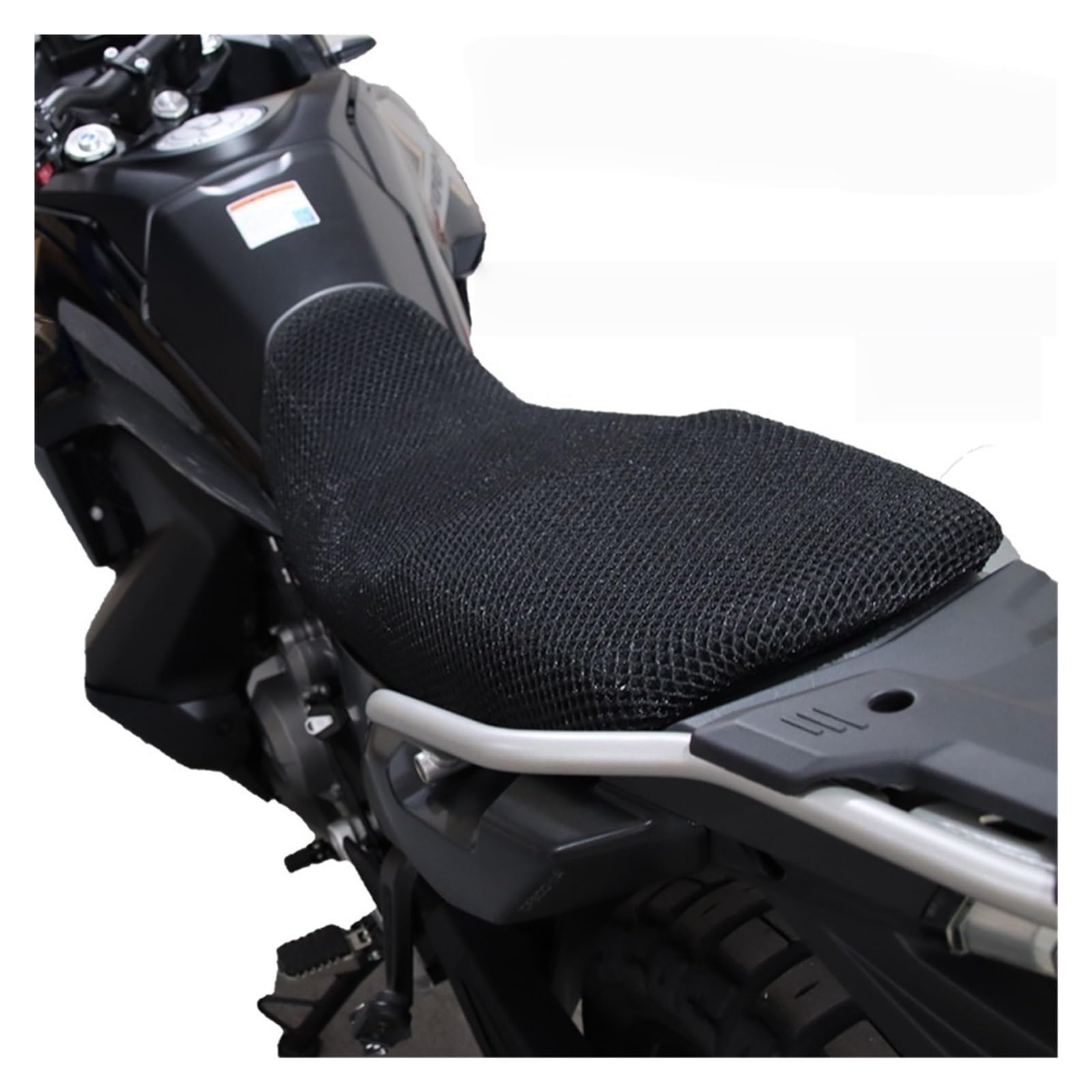 Cuscino per sella moto Cuscino per moto per coprisedili per Rete per Flusso d'aria traspirante per la protezione del sedile