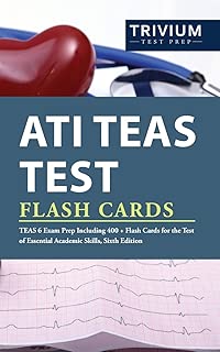 ATI TEAS Test Flash Cards: TEAS 6 Exam Prep Including 400+ Flash Cards for the Test of Essential Academic Skills, Sixth Edition - coolthings.us