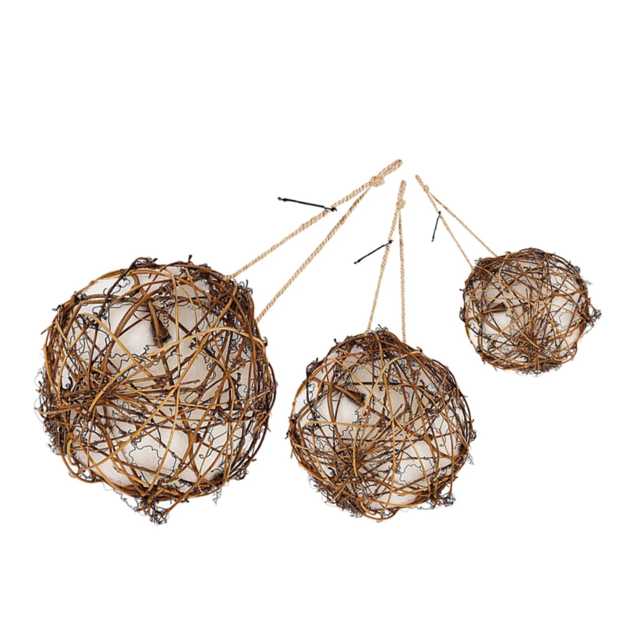 3piezas Constructor De Nidos De Material para Nidos De Pájaros y Soporte para Material De para Jardín y Terrace Suministros para Colibríes