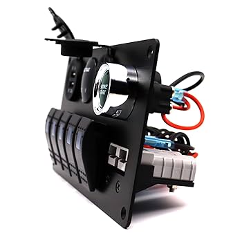 Amazon.co.jp: Disscool 5ギャングスイッチパネル 自動リセット