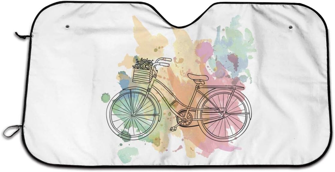 ABIsedrin Precious Vintage Colorful Max 68% OFF Max 41% OFF Bike Foldable Car Wind Front