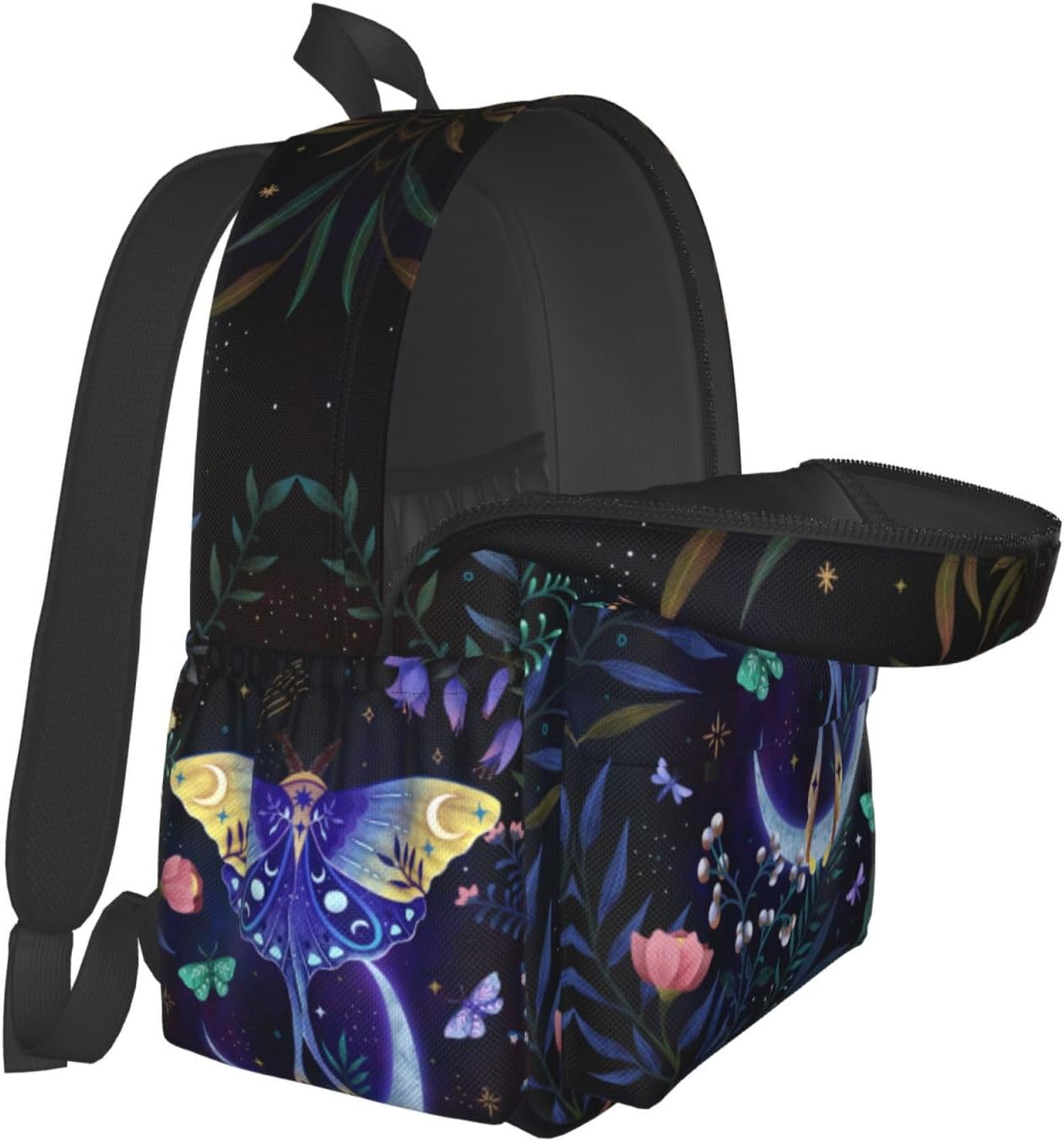 Moon-Moth Backpack for Women 16.7 inch Travel Casual Laptop Backpack Lightweight Waterproof Durable Hiking Daypack - Image 7