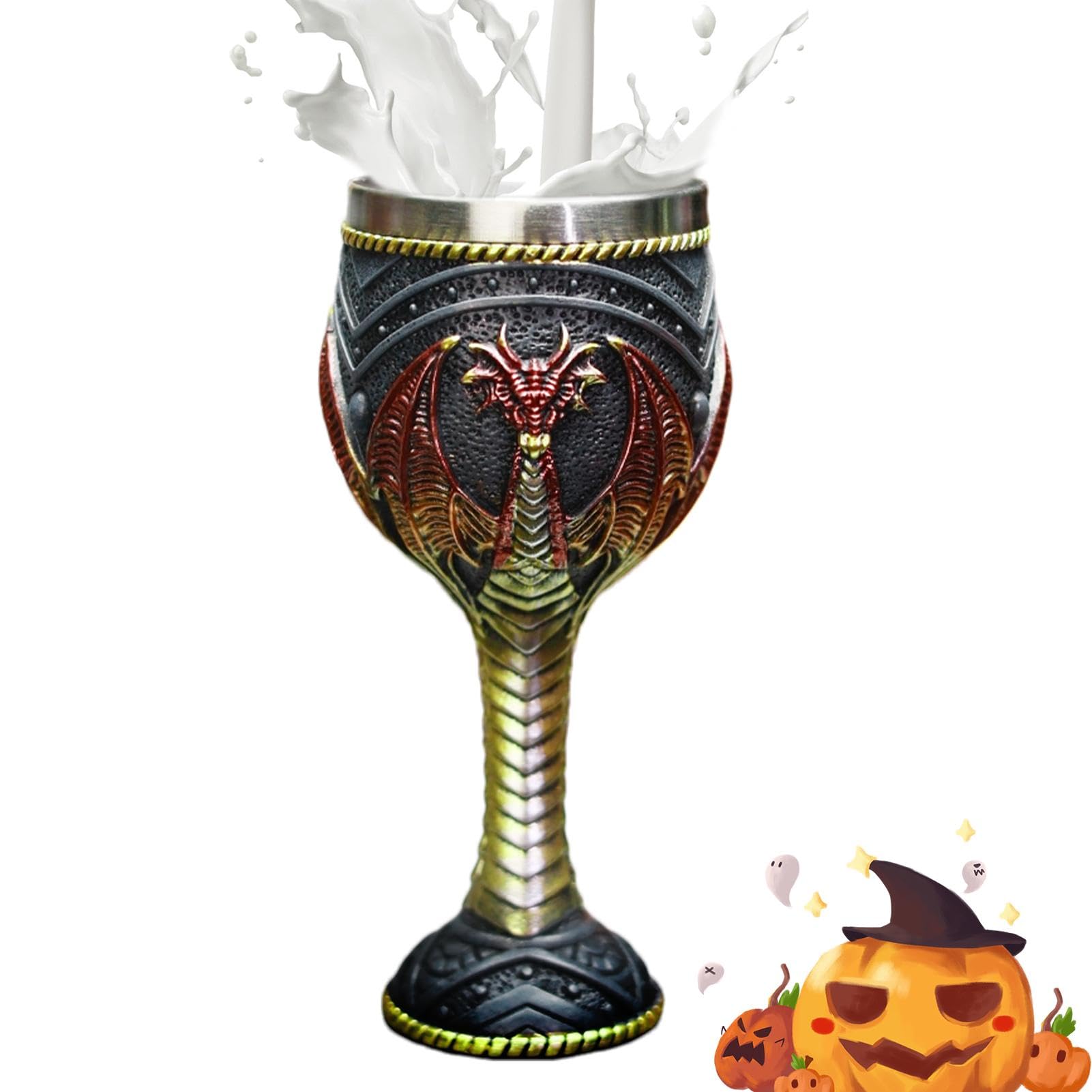 Tasse à vin fantaisie pour fête médiévale et cadeau original