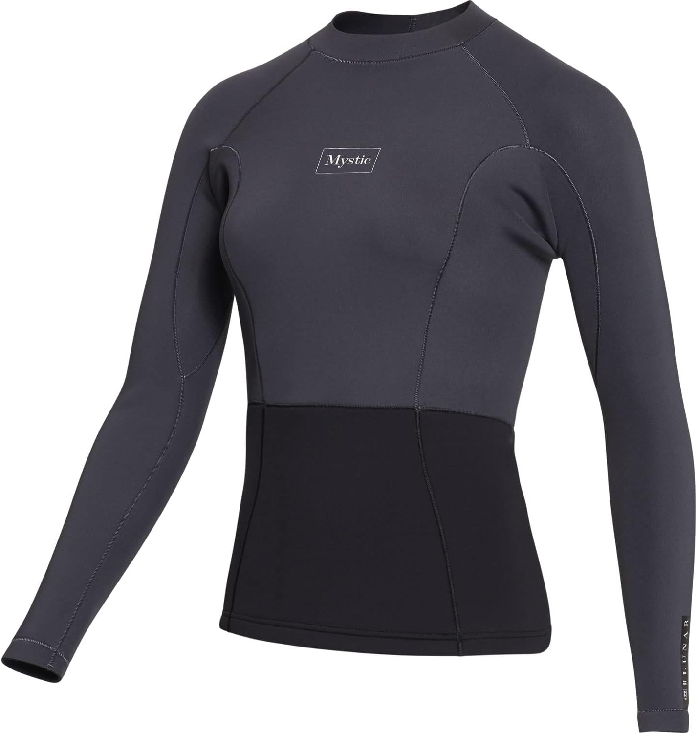 Mystic Womens Lunar 2mm Long Sleeve Neoprene Vest - Dark Grey 230145