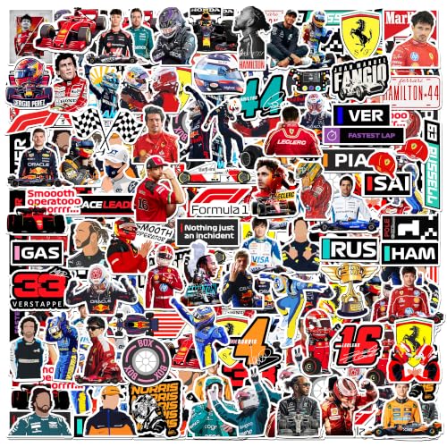 Image of Anime Stickers - Vinyl Waterproof Laptop Decals | Anime Characters Aesthetic Sticker Set for Water Bottle, Skateboard, Notebook (F1)