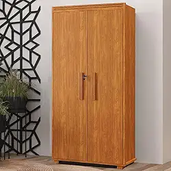 Armario Multiuso Com Chaves em MDF Nature Moderno