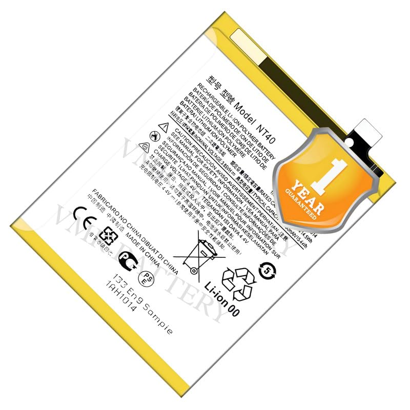 Image of Original NT40 Battery Compatible for Motorola G Pure (XT-2163-4, XT2163-4) | Moto E20 (XT2155, XT2155-1, XT2155-3, XT2155-6) - (4000mAh) - 1 Year Warranty K7