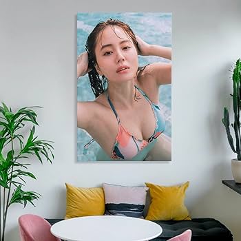 Amazon.co.jp: NANAMI水着セクシー写真アートパネルポスター ウォール