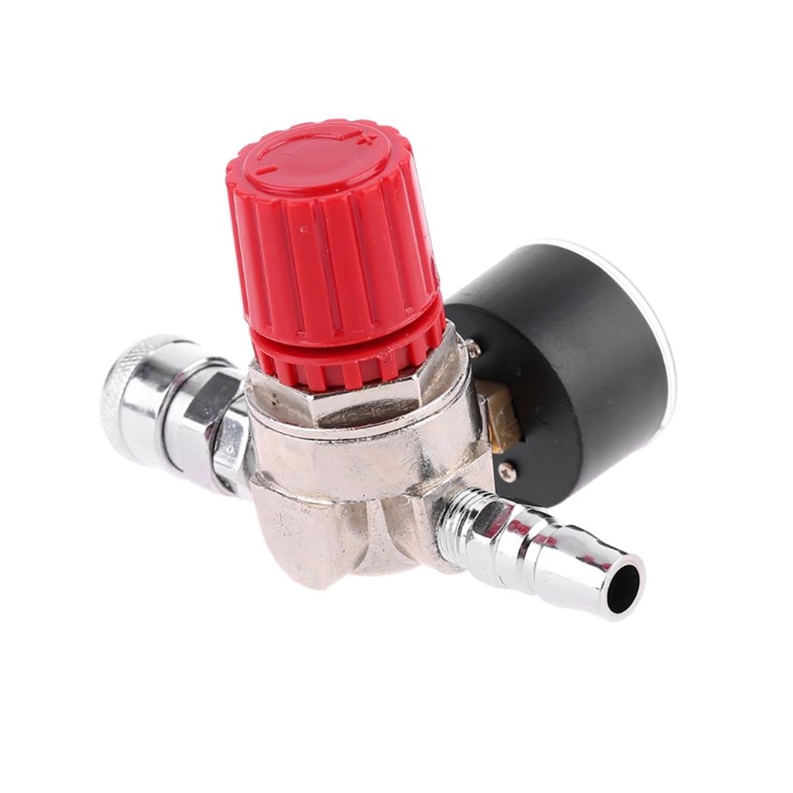 Regulator ciśnienia argonu 0-180 PSI, zawór przełączający regulatora ciśnienia, manometr ze złączem męskim/żeńskim do sterowania przełącznikiem sprężarki powietrza, manometr 0-12 barów