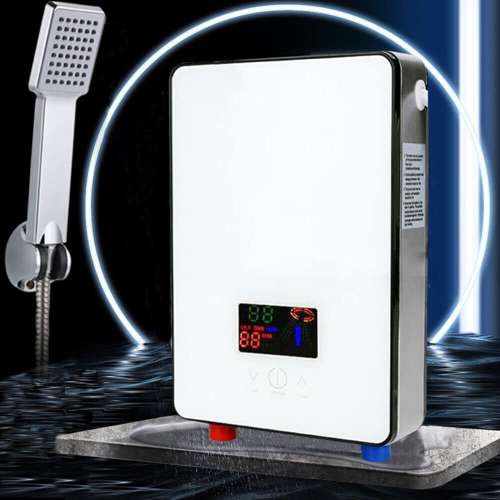 Juego de calentador de agua caliente digital de 6500 W, 220 V, para ducha