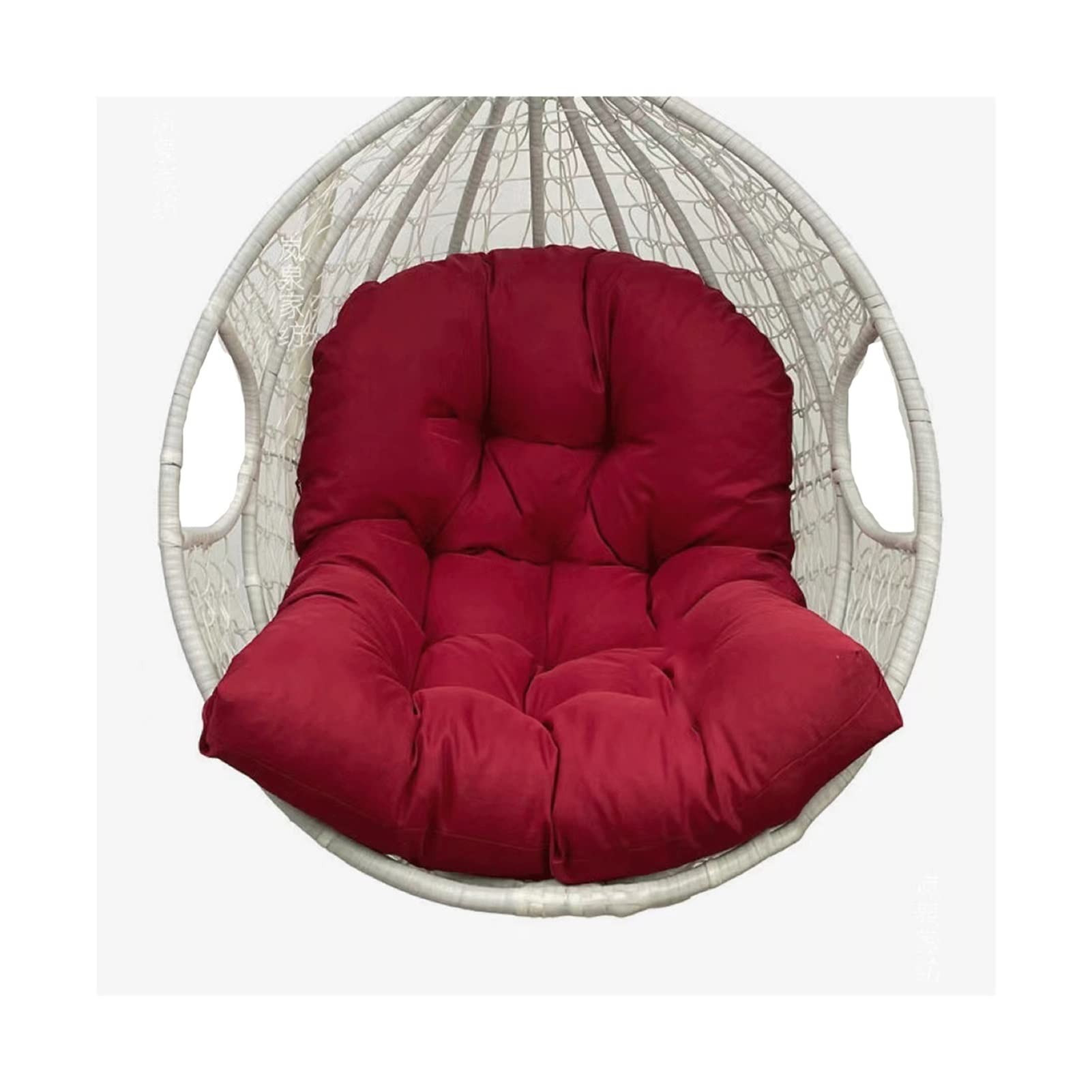 UGZXCVBN Egg Chair Cushion, Hanging Chair Cushion 80x120cm for Outdoor Swing Rocking Garden Chair(E)