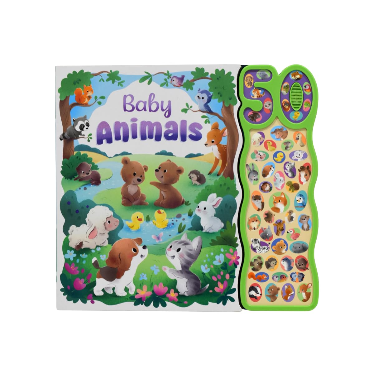 Parragon Kids Sound Book, 50 Animals Sounds, Educational, Touch and Learn Animal Sounds, Interactive Animal Music Books for Toddlers, Kids Musical Activity Toy, Best Gifting Option for Ages 0-3 Years-image-46