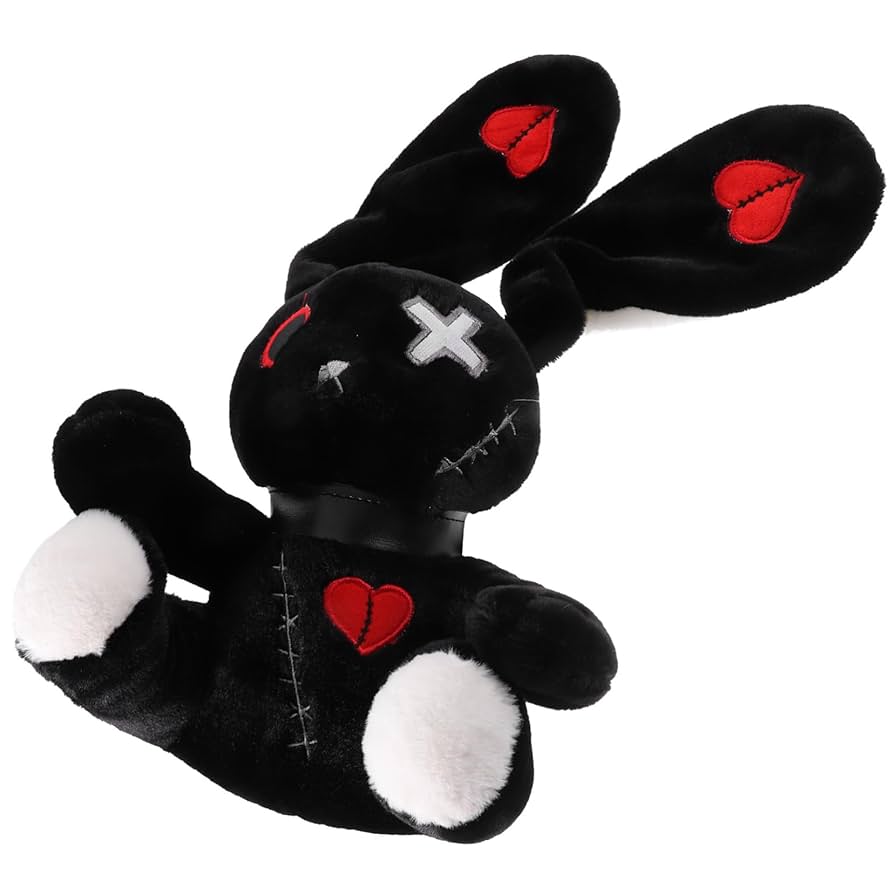 Amazon.co.jp: HOLIDYOYO 怖いウサギ ハロウィンぬいぐるみ