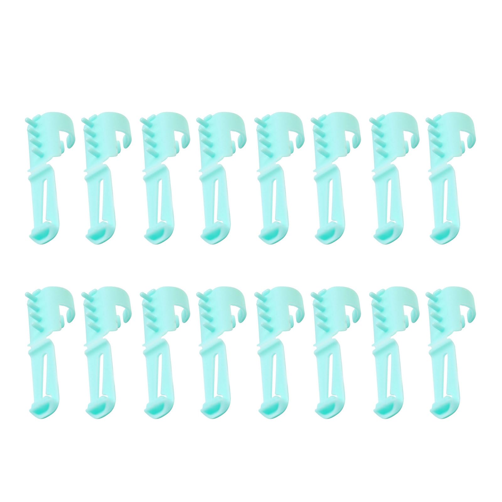 Hsioluted 16Pcs Crochet Rings with Thread Guide Ergonomic Yarn Guide Rings Yarn Finger Holder for Knitting and Crocheting Knitting Accessories Set
