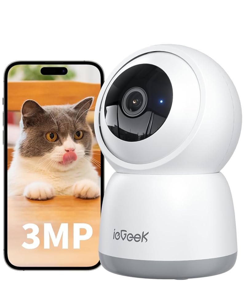 Amazon.co.jp: 【360°自動定期見回り・5GWiFi対応】ieGeek