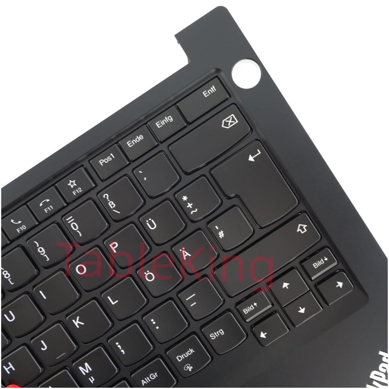 Ersatztastatur Hintergrundbeleuchtung für Lenovo Thinkpad E14 Gen2 Gen3 Gen4 C-Schale mit Tastatur (Deutsche)