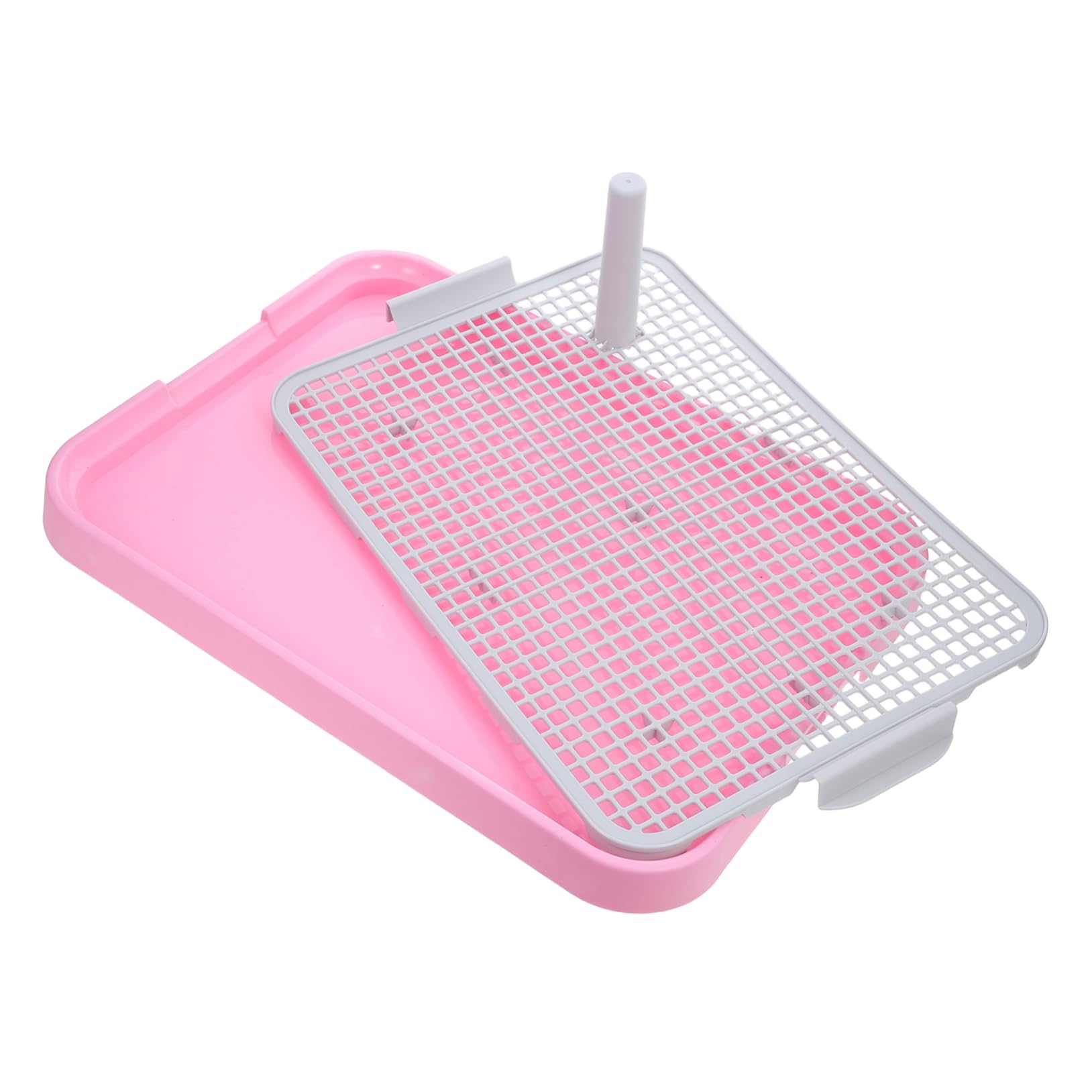 Happyyami Pee Pads for Dogs XL Dog Urinal Toilet Seat Pad Training Potty Tray Indoor Potty for Small Large Easy Clean Abs