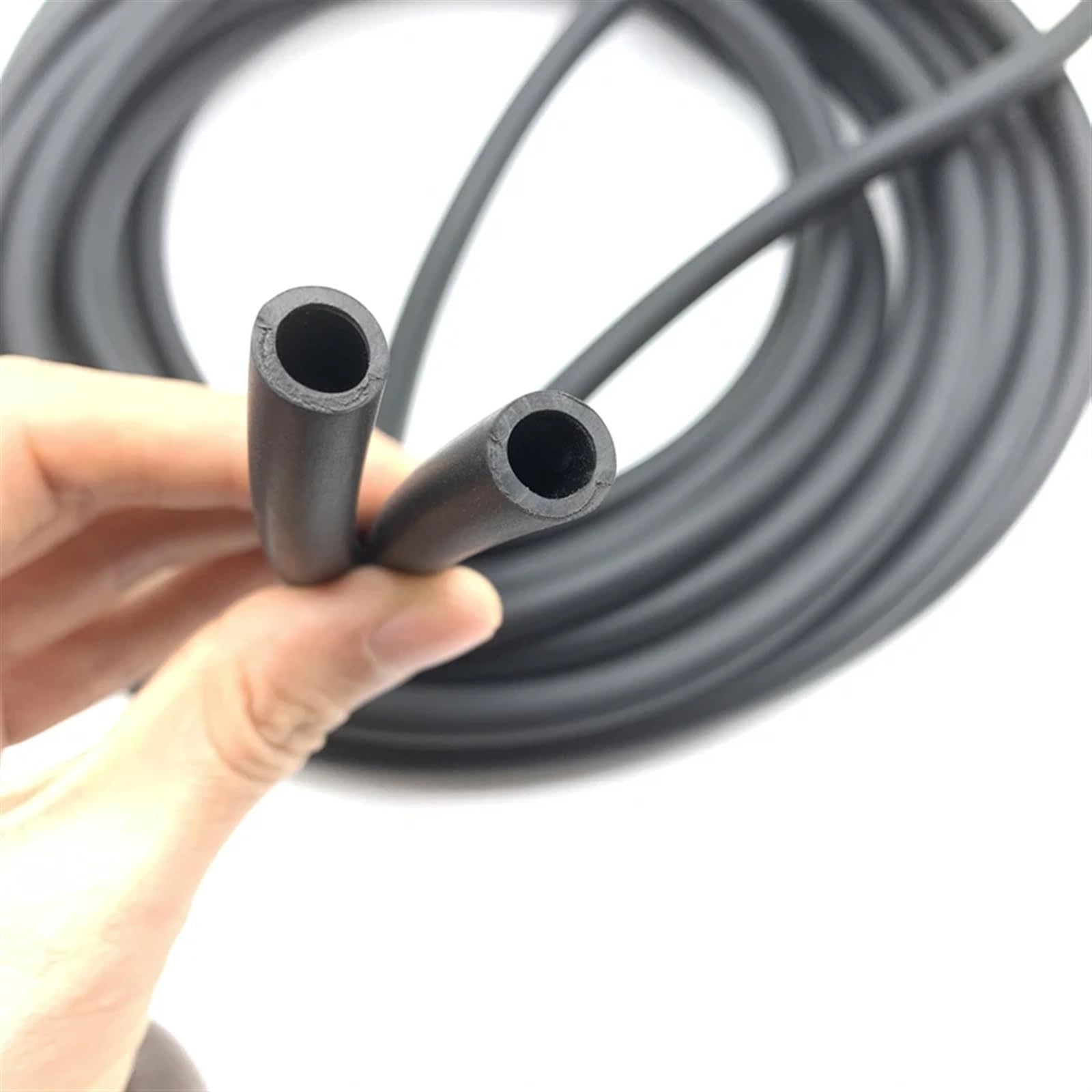 Tubo Gasolina Moto Tubo de silicona de 1/2/3/5 metros de diámetro interior, 3/4/5/6/7/8/9/10/15/16/19 mm, manguera de goma flexible, conector de agua for bebidas gaseosas de grado alimenticio(5M_OD16X