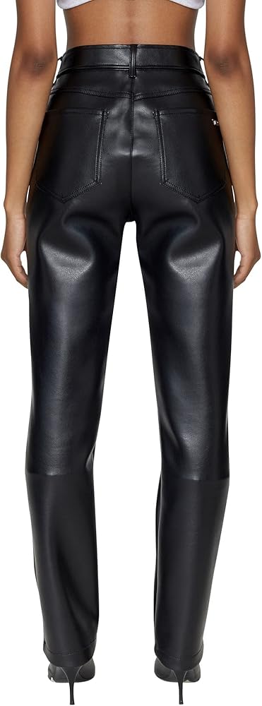 Amazon | [Diesel] [ディーゼル] レディス パンツ フェイクレザー