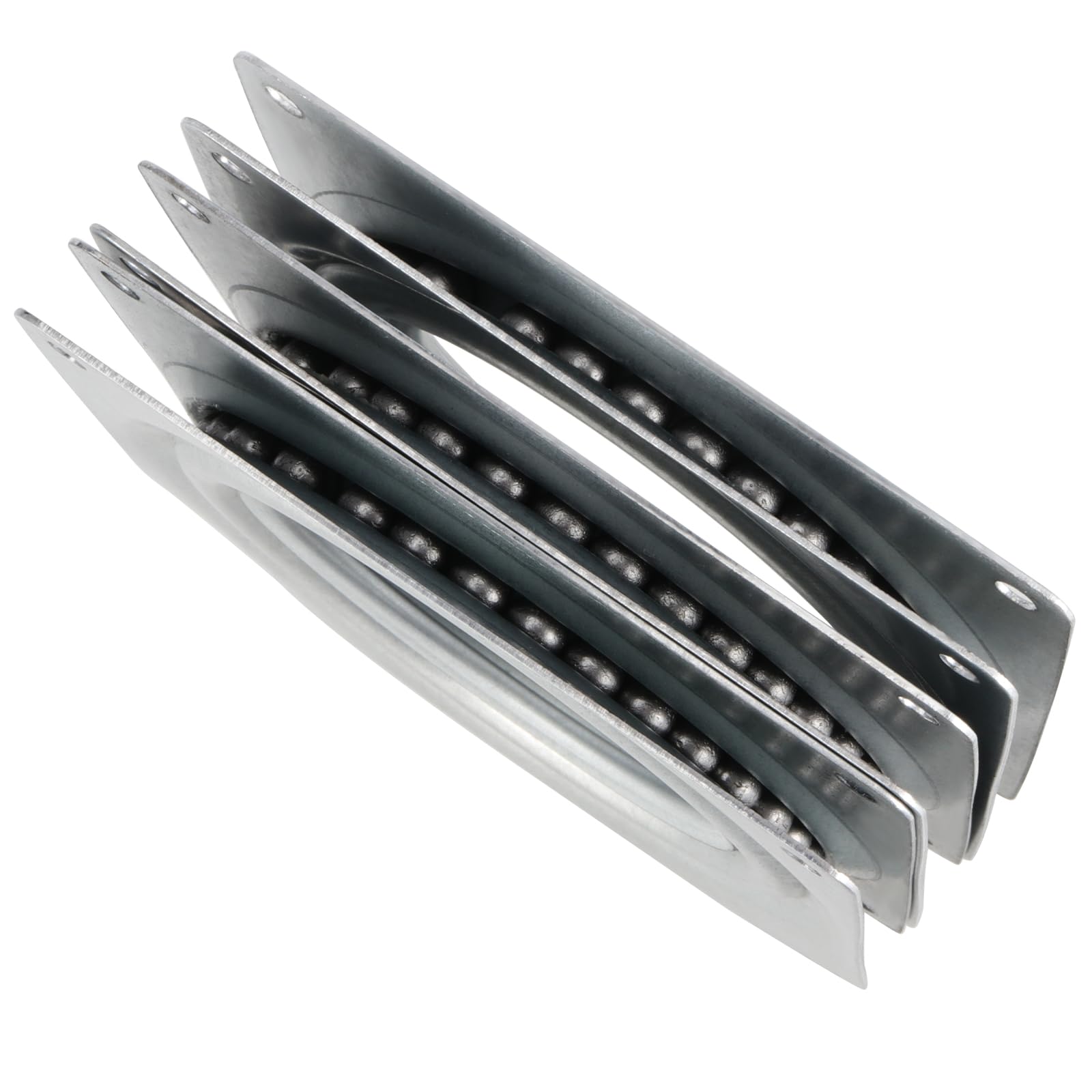 Lazy Susan Hardware, 10 pezzi da 15,2 cm di spessore, 360 gradi Lazy Susan Giradischi Quadrato Rotante Piastra Cuscinetto per Giradischi, Vassoi da portata, Rack di stoccaggio della cucina,