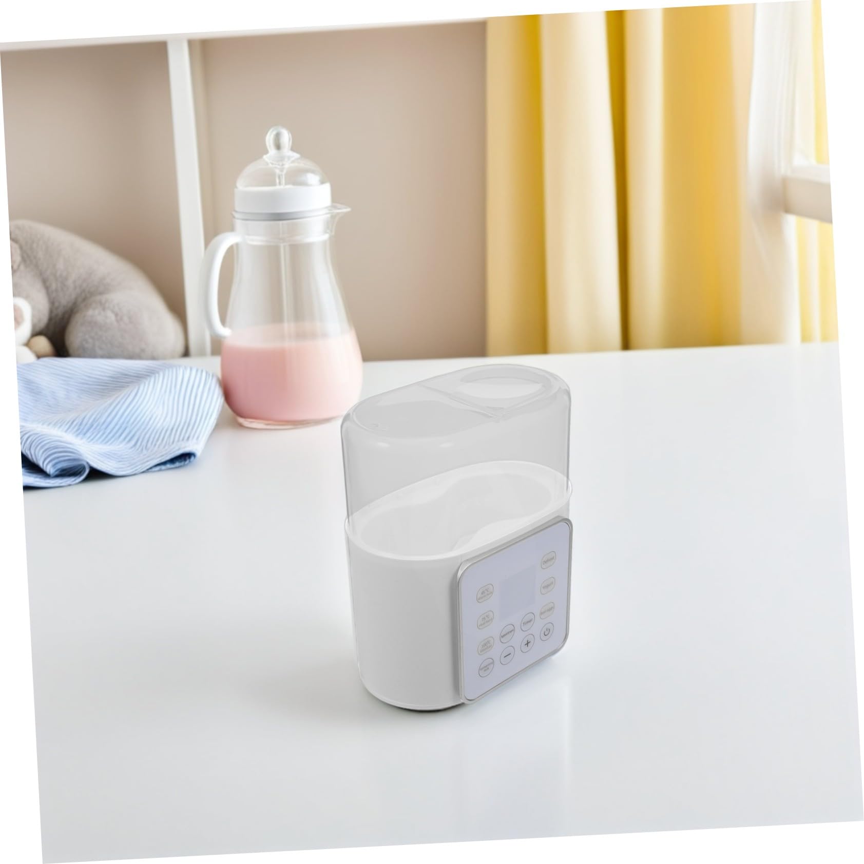 Scaldabiberon Elettrico per Ragazzo Ragazza Portatile per Latte da Viaggio con Mantenimento del Calore Intelligente Riscaldamento Rapido per Latte Materno e Artificiale