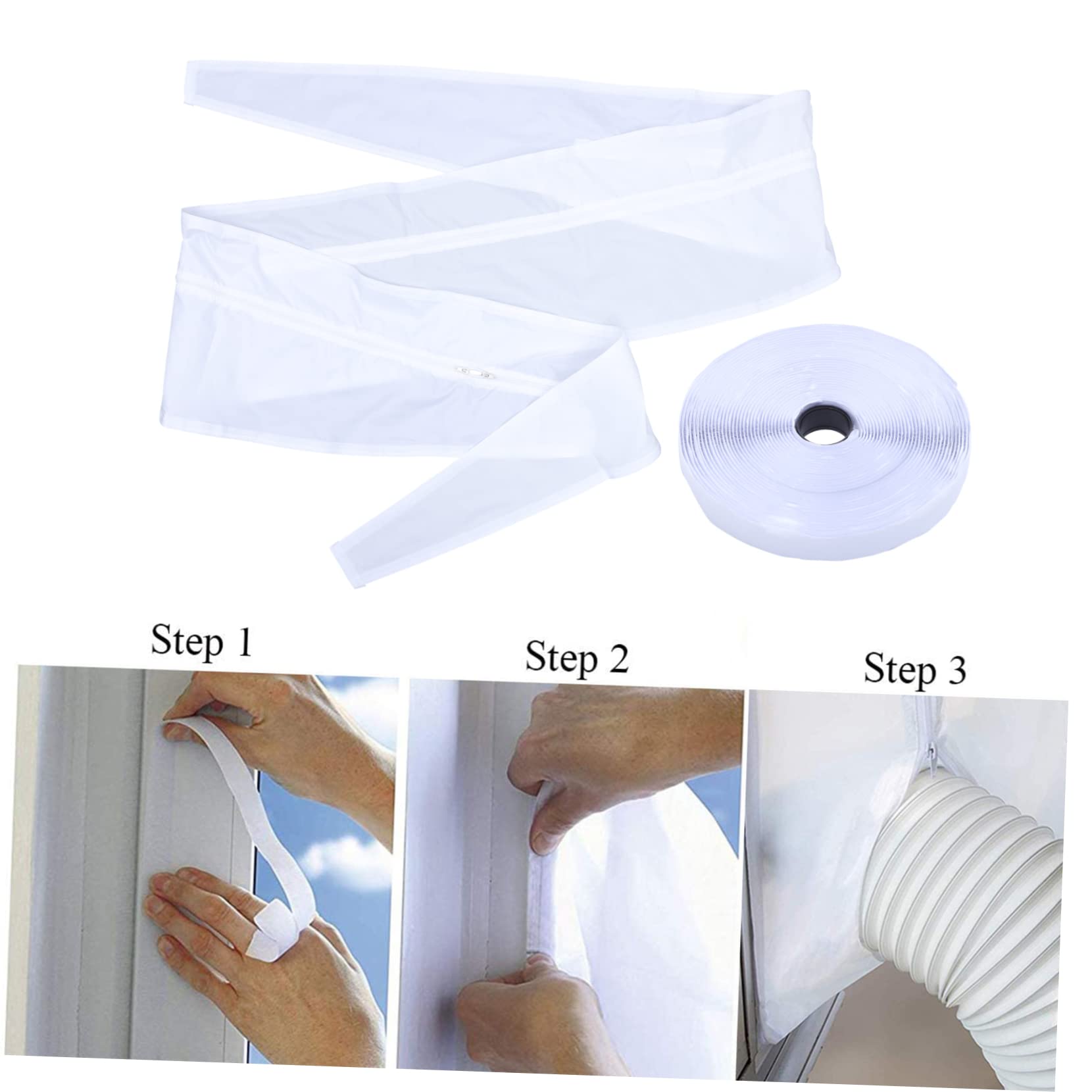 POPETPOP 2 Set Guarnizione Condizionatore Portatile Telo Sigillante Anticalore Energetico