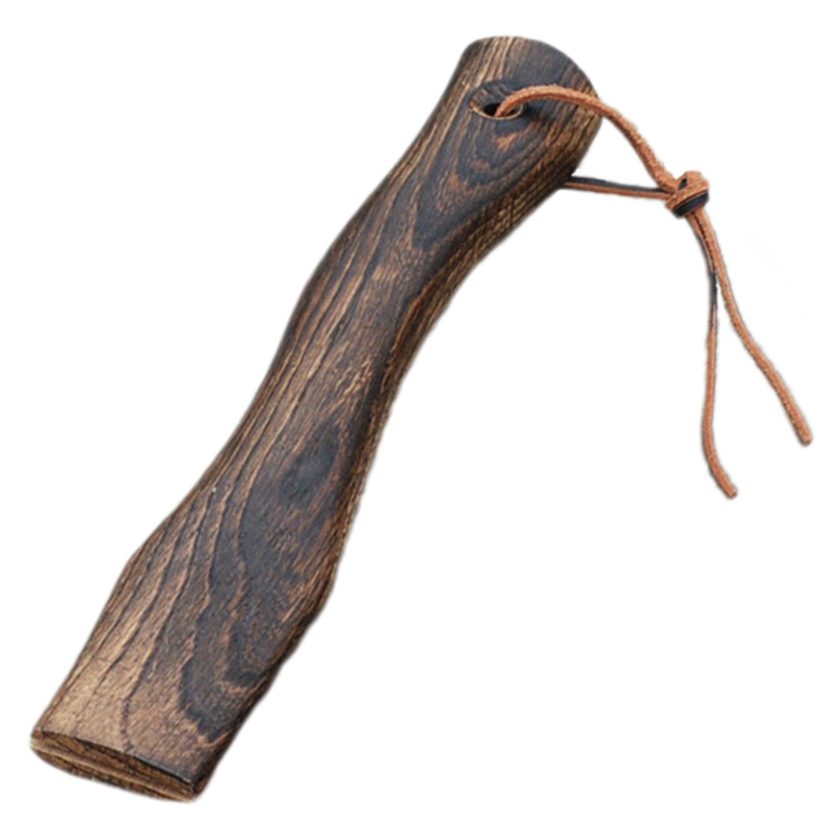 Manico Ascia In Legno Corto Ed Ergonomico - Ricambio Per Ascia Da Campo, Presa Comoda, Durevole