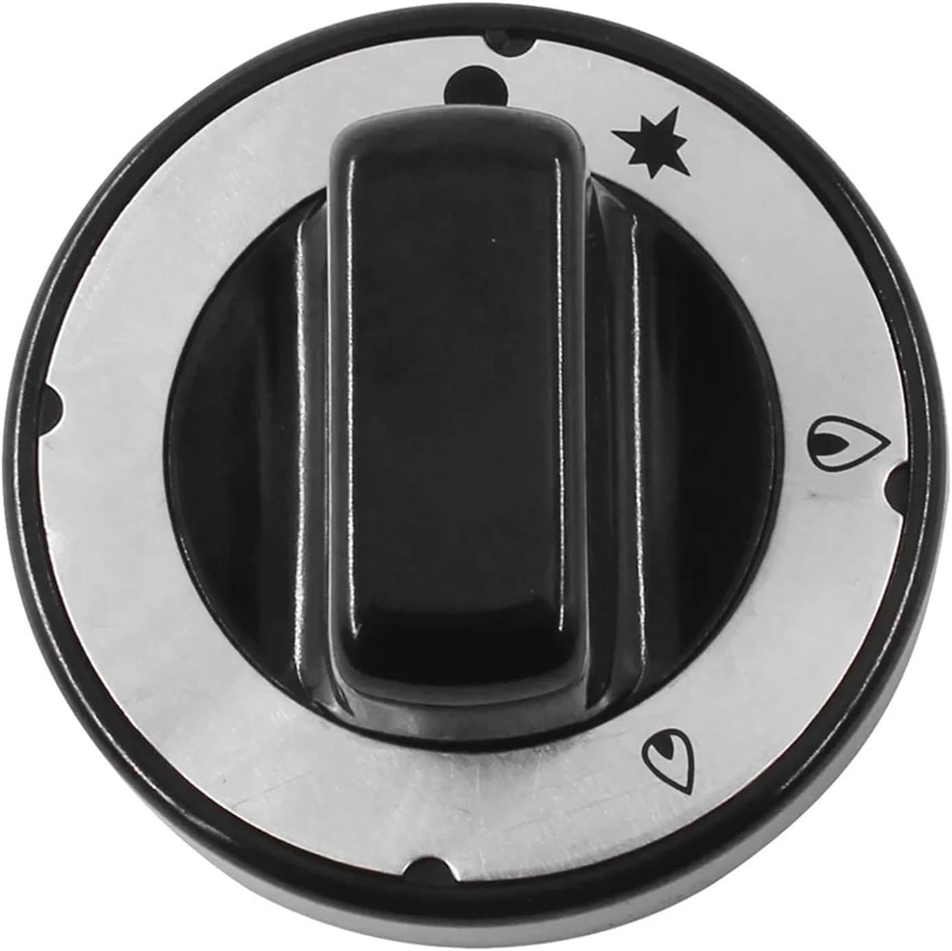Kitchen Gas Cooking Stove Cooker Parts Black Knob Cooktop Round Rotary Switch 8mm Stem 8 X 6.5mm Pack of 5(Red)