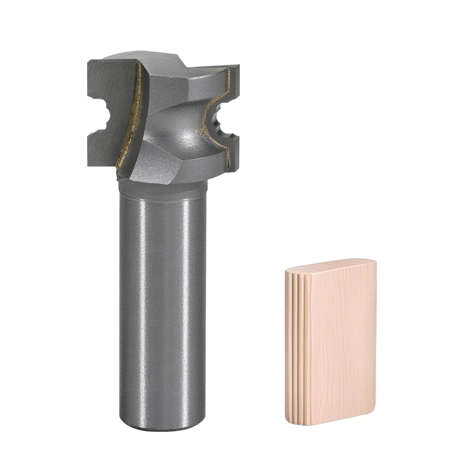 FindBuyTool Router Bit for Festool Domino DF500, Tungsten Carbide Router Bits 1/2 Shank Dio5 for Woodworking & DIY Users, Woodworking Tools and Accessories for Edge Trimming and Joinery(D5)