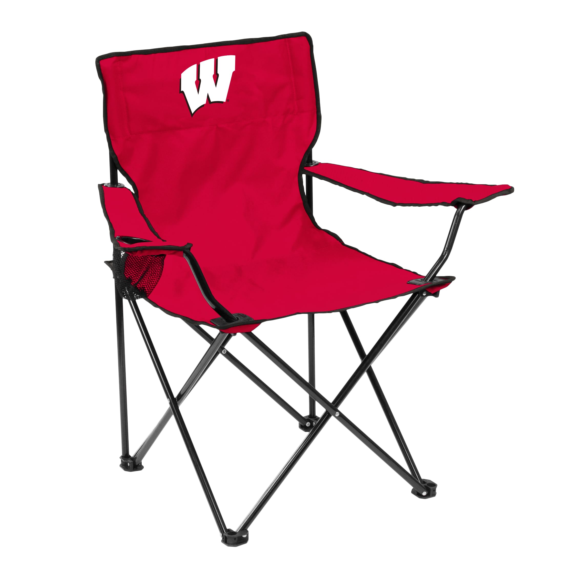 Logo Brands Quad Chair, Adult, Red