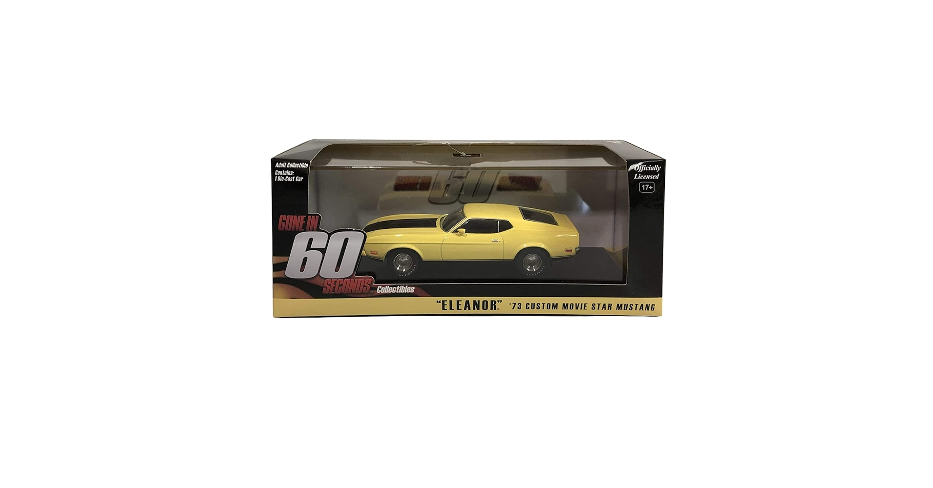 Amazon.com: 1973 Ford Mustang Mach 1 Yellow Eleanor Gone in