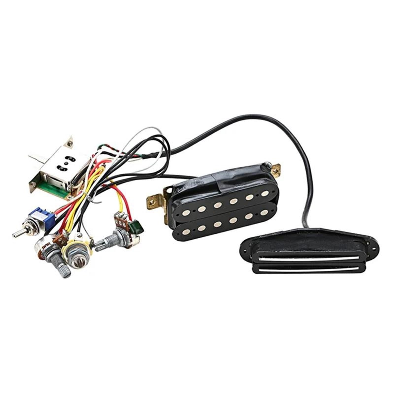 Faisceau De Guitare Pré Câblé Faisceau De Câbles Pour Guitare Pré Câblé Avec Deux Micros Hot Rail Facile À Installer