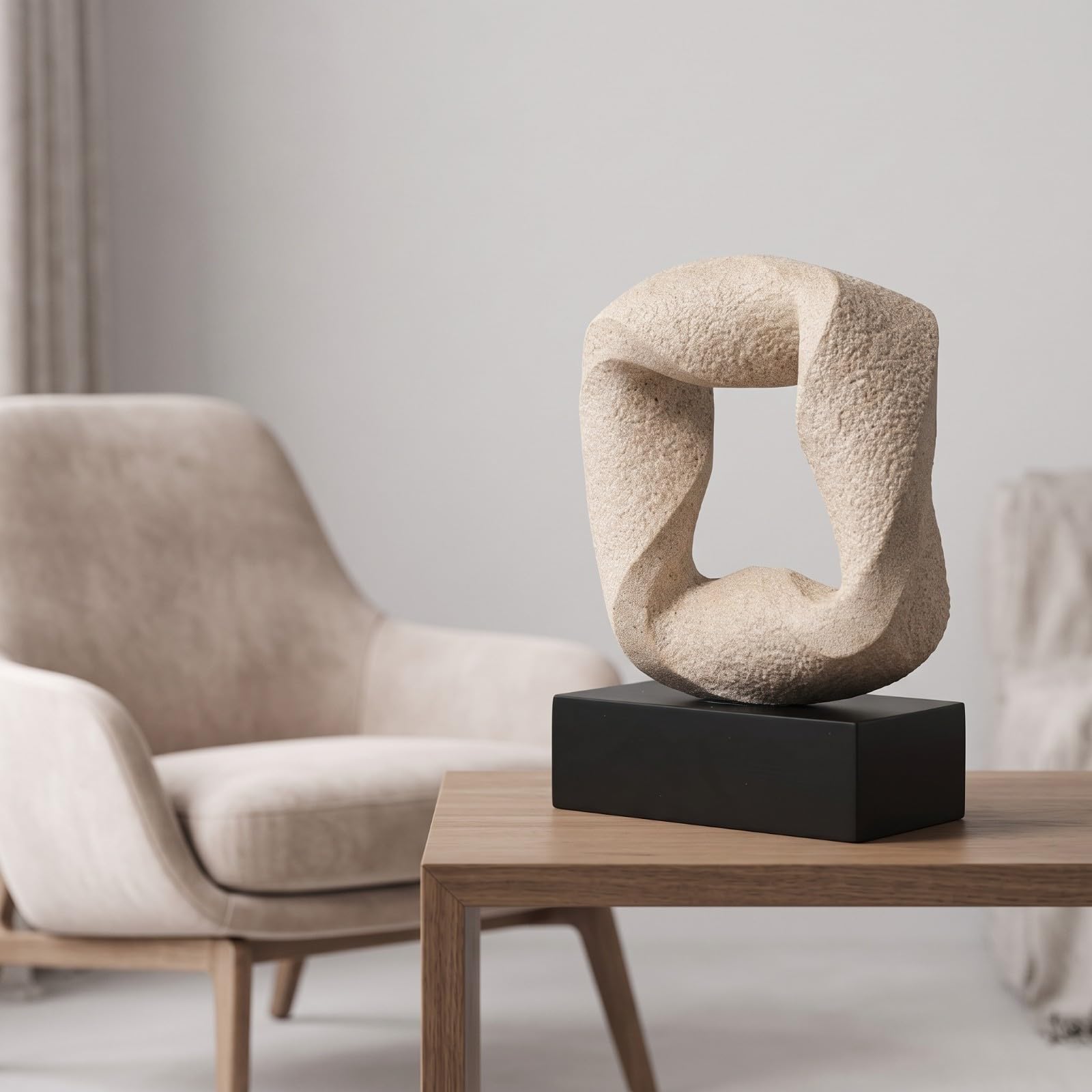 Escultura Resina Minimalista | Moderno, Escultura no representativa, Contemporáneo, para Recibidor