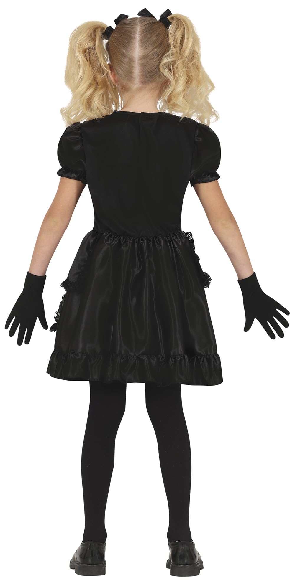 FIESTAS GUIRCA Porcelain Doll Girls Fancy Dress Costume - Scary Horror Doll Costume - Halloween Girls Costumes Age 7-9 Years - Image 3