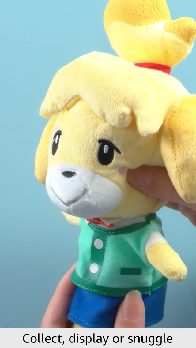 Animal Crossing New Leaf Isabelle Plush Doll Shizue Toy 8 in Collectible Plush