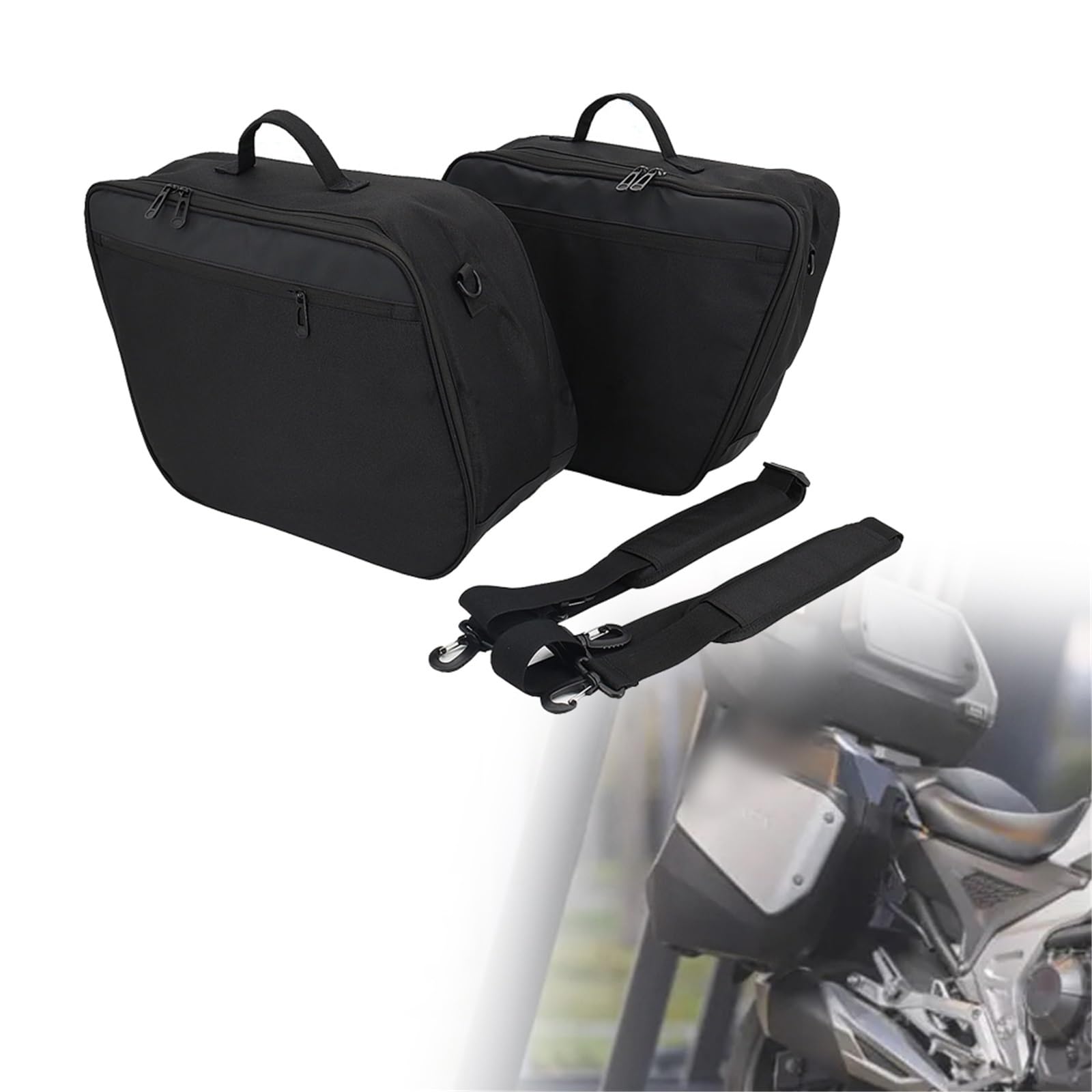 Bolsas Laterales para Viajes en Moto NC750X 2021 2022