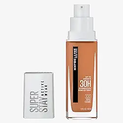 Maybelline NY Base Alta Cobertura Super Stay Active Wear Resistente ao Suor Alta Duração até 30h na Pele, Cor 330 Toffee, 30ml