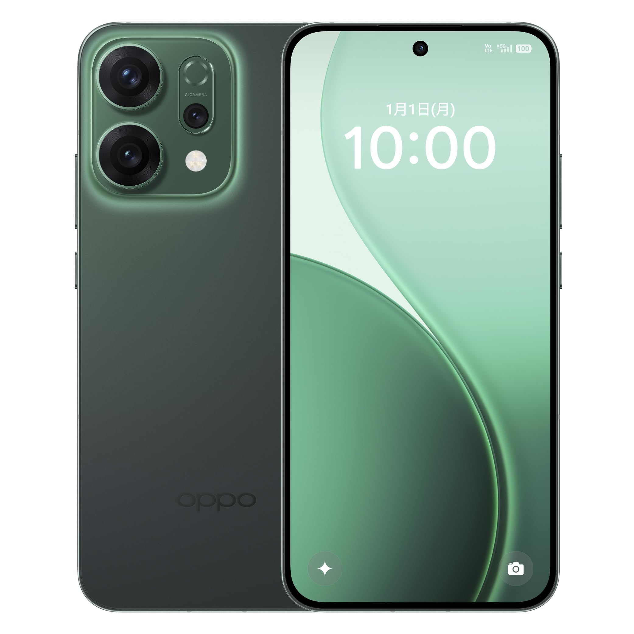 OPPO Reno14 5G 国内版ルミナスグリーン Amazon | OPPO Reno14 5G ルミナスグリーン CPH2737 【日本正規