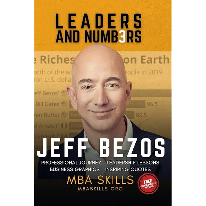 Buy Jeff Bezos Leaders And Numbers Professional Journey Leadership 