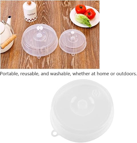 Miniatura 8 de Cubierta lavable para placa de microondas, tapa de placa de microondas, silicona para accesorios de horno de microondas, tapas de utensilios de
